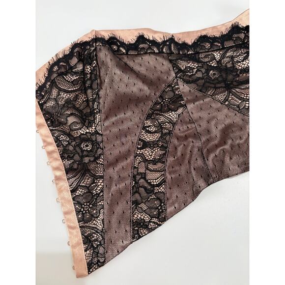 VTG Y2K Guess Lace Corset Small Med Bustier Sexy Lingerie Fem Y2K Club Festival - Picture 5 of 7